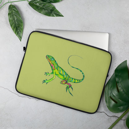 Lizard Laptop Sleeve - Art Love Decor