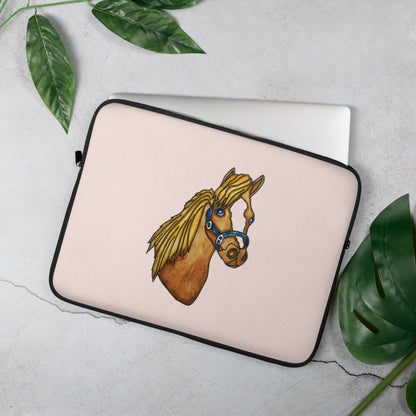 Mini Horse Head Laptop Sleeve