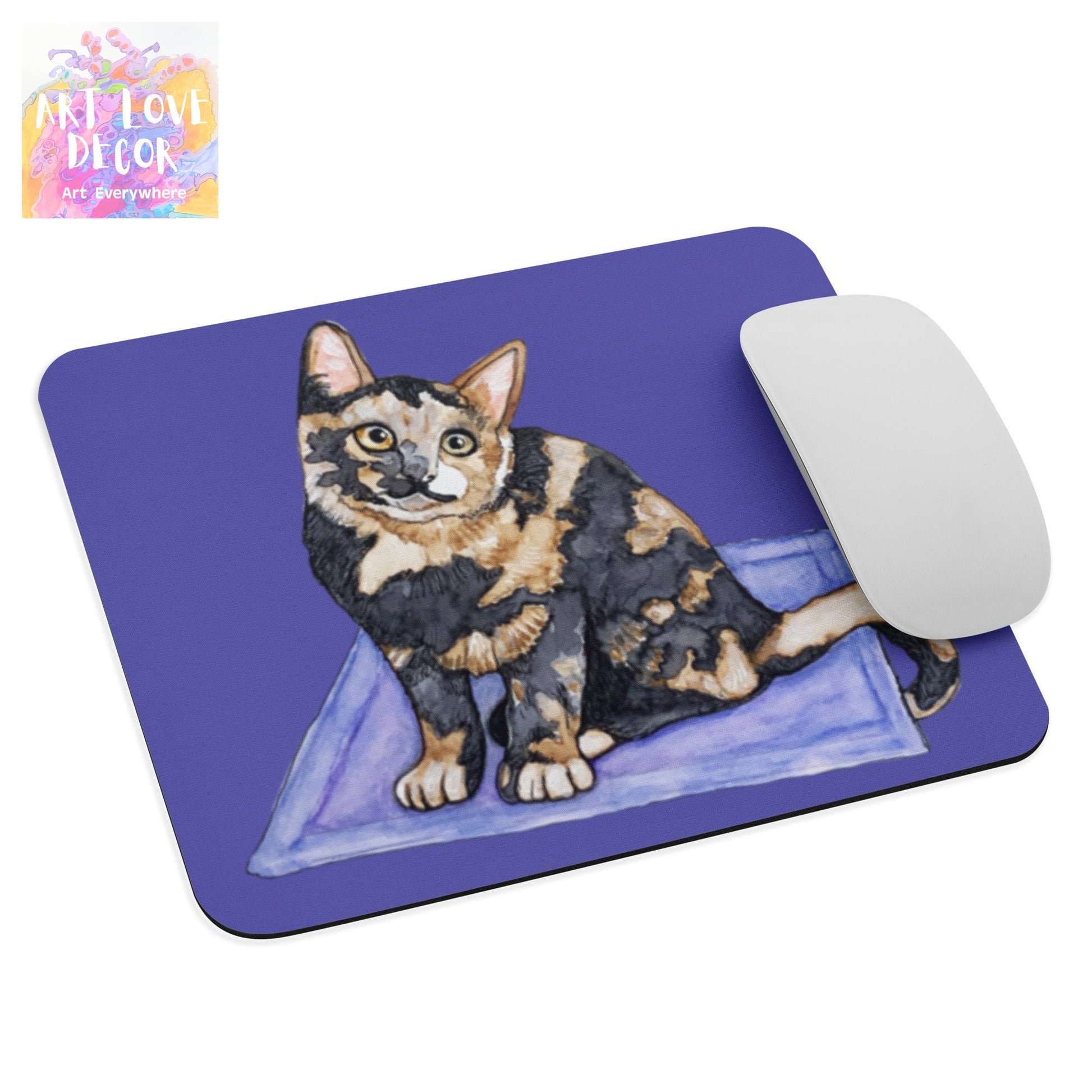Tutu Kitten Mouse pad - Art Love Decor