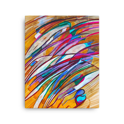 Swing of Things Abstract Thin canvas