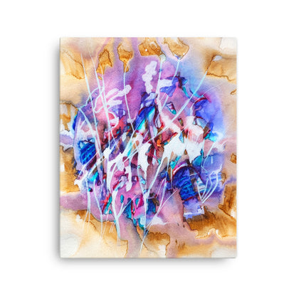 Synapse Abstract canvas print unframed - Art Love Decor