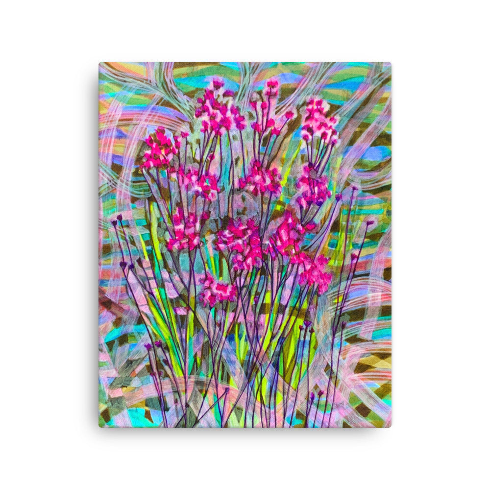 Blooming Pinks Abstract