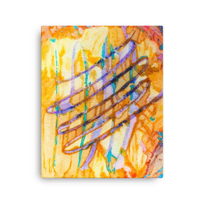 Make Up Your Mind Abstract Thin canvas