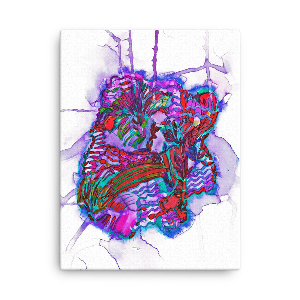 Heartstrings Abstract Thin canvas