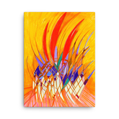Running Late Abstract Thin canvas