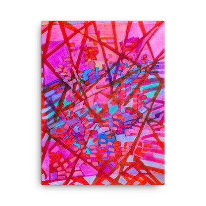 Separation Abstract canvas print unframed - Art Love Decor