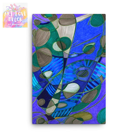 Knot Anymore Abstract Thin canvas