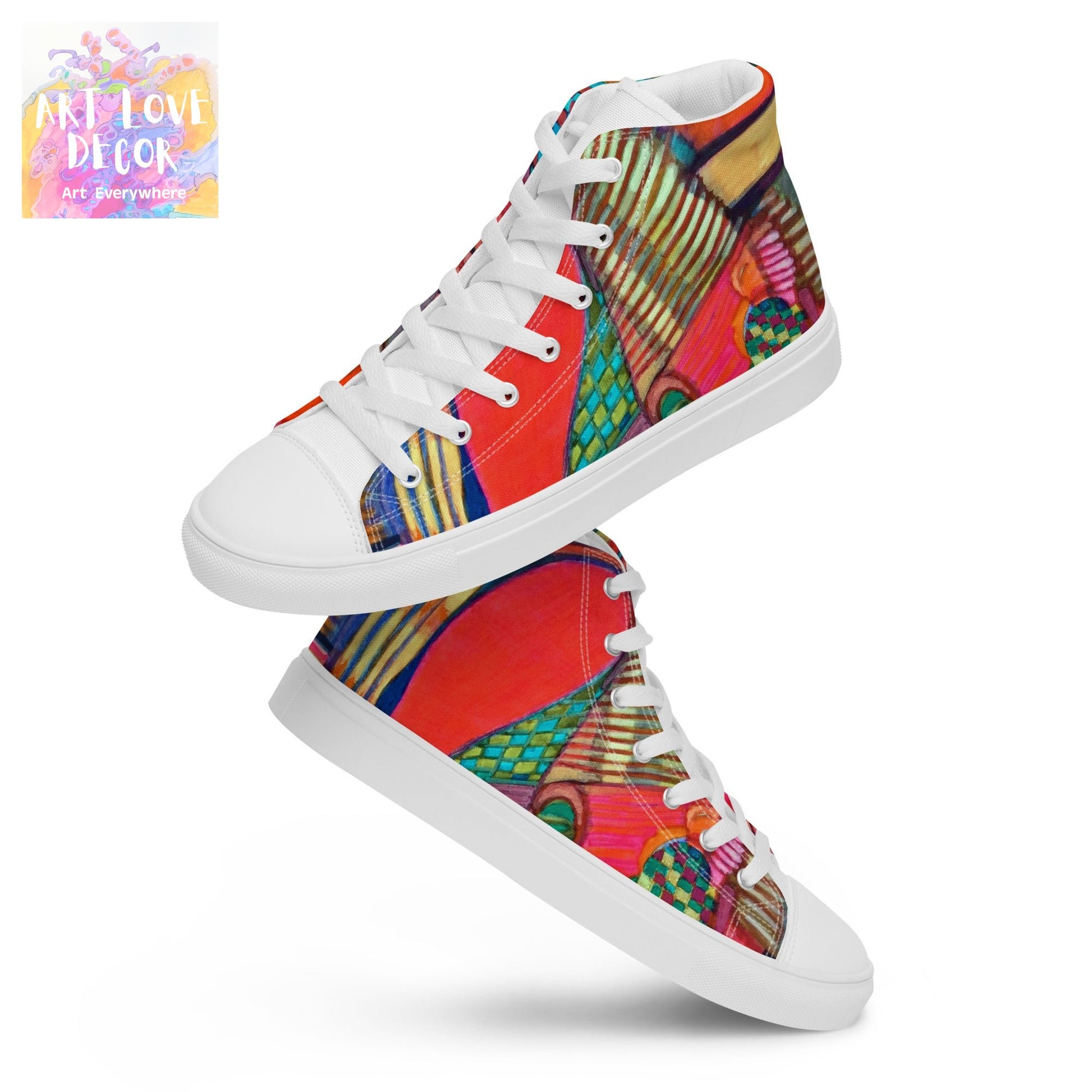 Come Together Women’s high top shoes - Art Love Decor